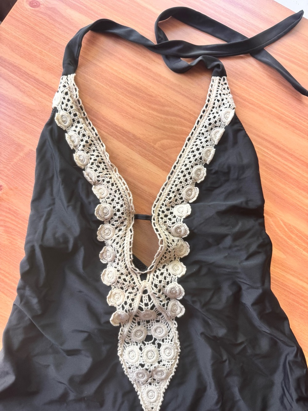 BOGO Women’s Sexy Crochet One Piece Swimsuit XL